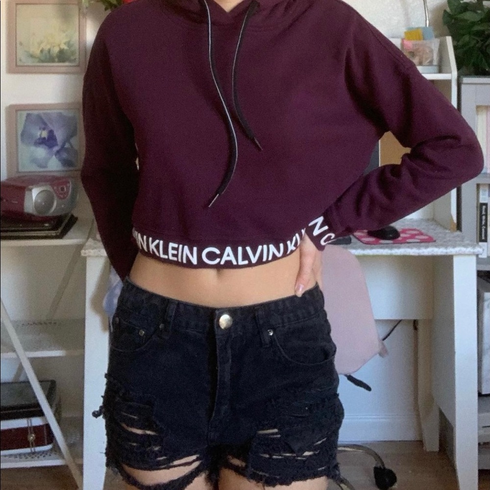Purple hoodie